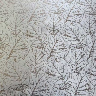 Nature's Imprint Rideaux Jacquard de Luxe Champagne Or Feuillage 7