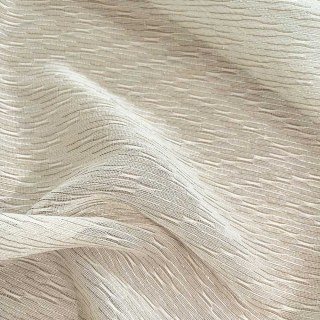 Whisper Wave Shimmering Cream Mesh Net Voile Rideaux 2