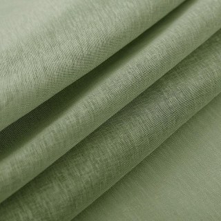 Luxe Vert Citron Rideau Voile Transparent 4