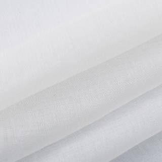 Luxe Blanc Rideau Voile Transparent