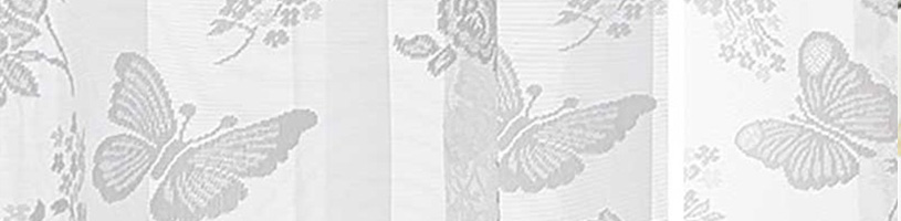 Papillon Rideau en Voile