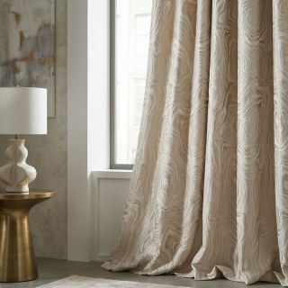 Crème Jacquard de luxe en marbre doré et rideau d'or 4