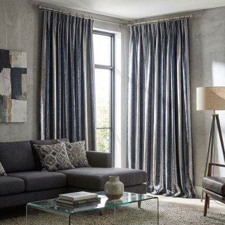 Chemin du Léopard Rideaux à Rayures Marines Imprimé Animal 3