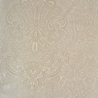 Opulent Floral Luxe Jacquard Satiné Beige Crème Rideau Damassé 8