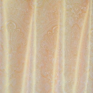 Opulent Floral luxe Jacquard Satiny doré rideau de damas 3