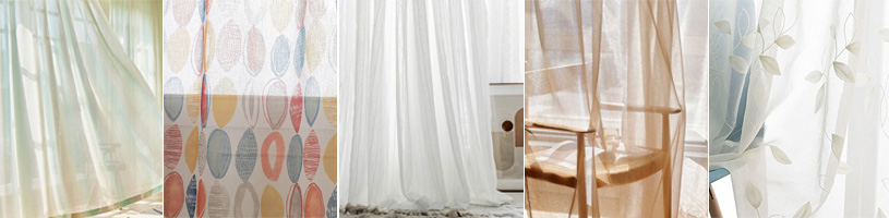 Butterfly  Voile Curtain