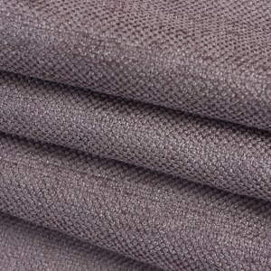 Elegant Plain Chenille Raisin Mauve Curtain 3