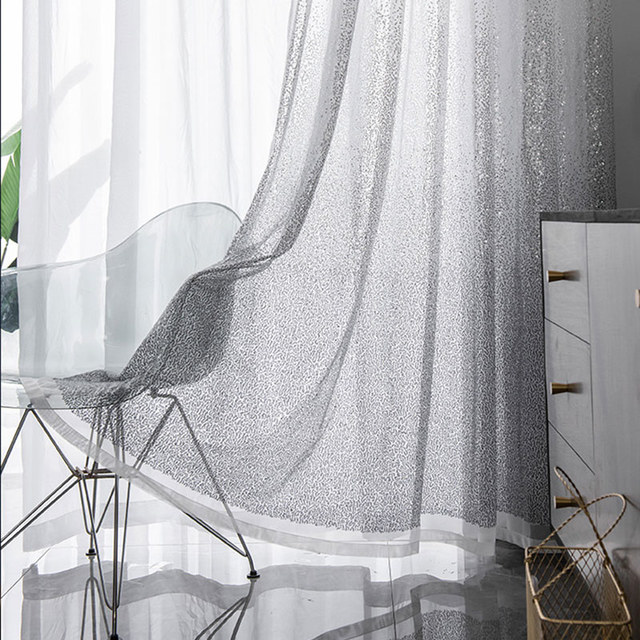 Ombre deals black curtains