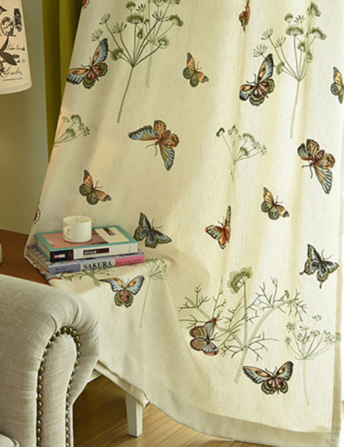 Embroidered Curtain