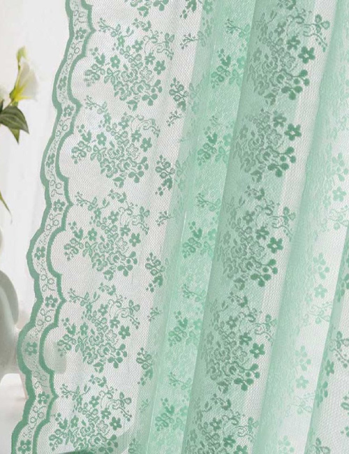 Lace & Net Sheer Curtains