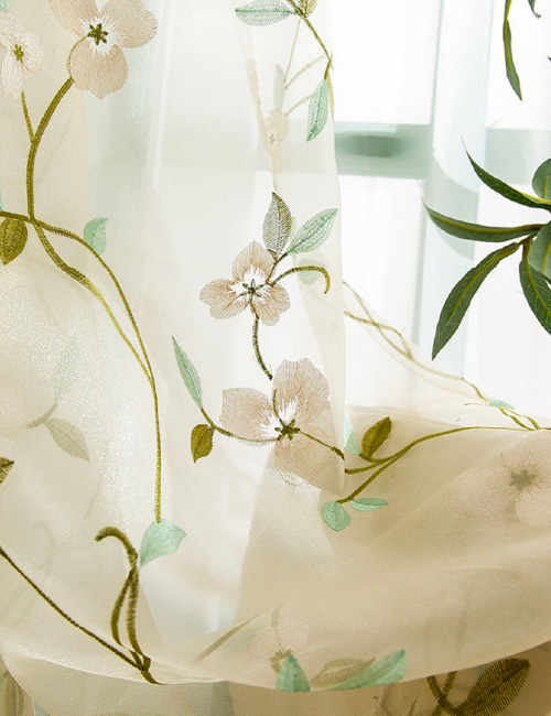 Floral Sheer & Voile