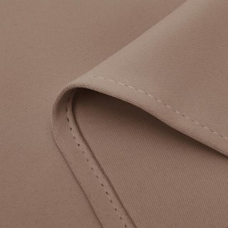 Malibu Waterproof Twill Light Brown Outdoor Curtain 4