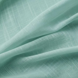 A Touch of Sunshine Mint Green Voile Curtain