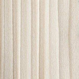 Crushed Drift Cream Linen Style Crinkle Voile Curtain 4