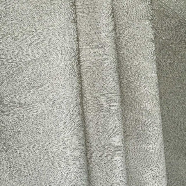 Mermaid Scales Cream Champagne Sparkle Curtain 1