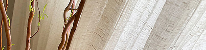 Farmhouse Voile Curtain