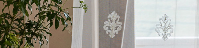 Damask Voile Curtain