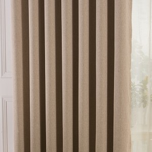 Gainsborough Light Brown Linen Style Curtain 5