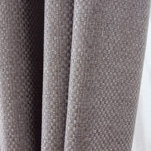 Royale Gray Linen Style Curtain 1