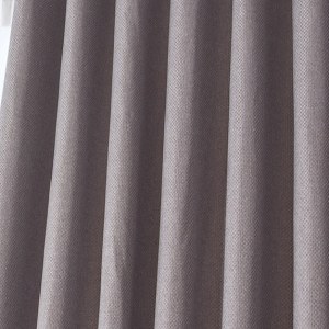 Royale Gray Linen Style Curtain 3