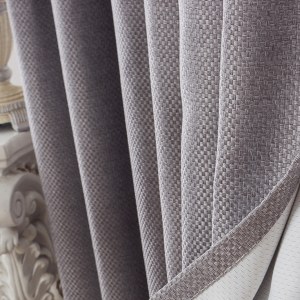 Royale Gray Linen Style Curtain 4
