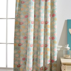 Baby Elephant Pink and Blue Curtain 8