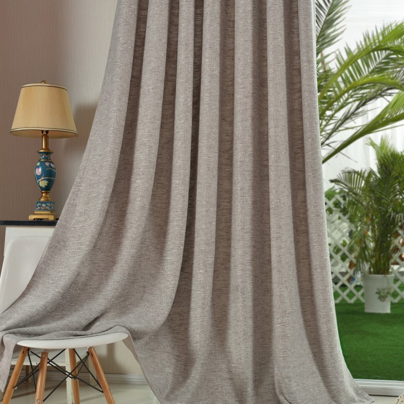 City Style Light Gray Curtain | Voila Voile®