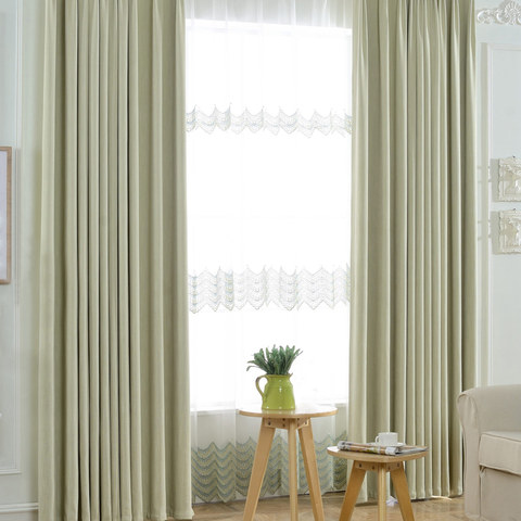 sage green grommet curtains