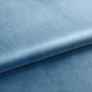 Lustrous Teal Blue Velvet Curtains 8