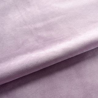 Microfiber Pale Dusky Violet Pink Velvet Curtain Drapes 4