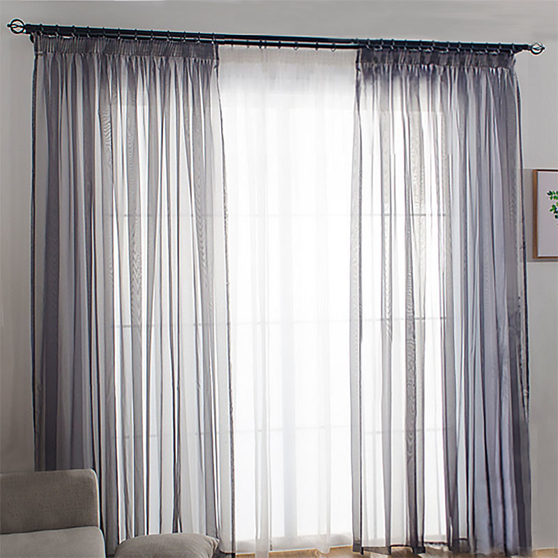 sheer voile curtains