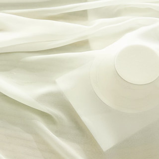 Smarties Cream Soft Sheer Curtain 4