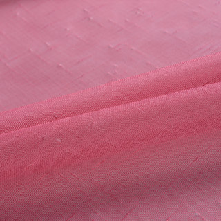 The Perfect Blend Ombre Pink Textured Sheer Curtain 11