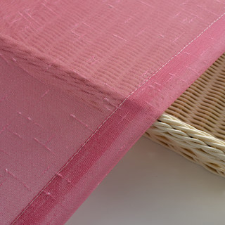The Perfect Blend Ombre Pink Textured Sheer Curtain 9
