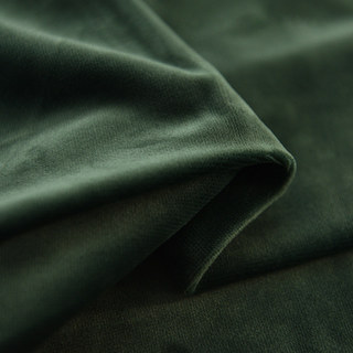 Premium Deep Forest Emerald Green Velvet Curtain Drapes 8