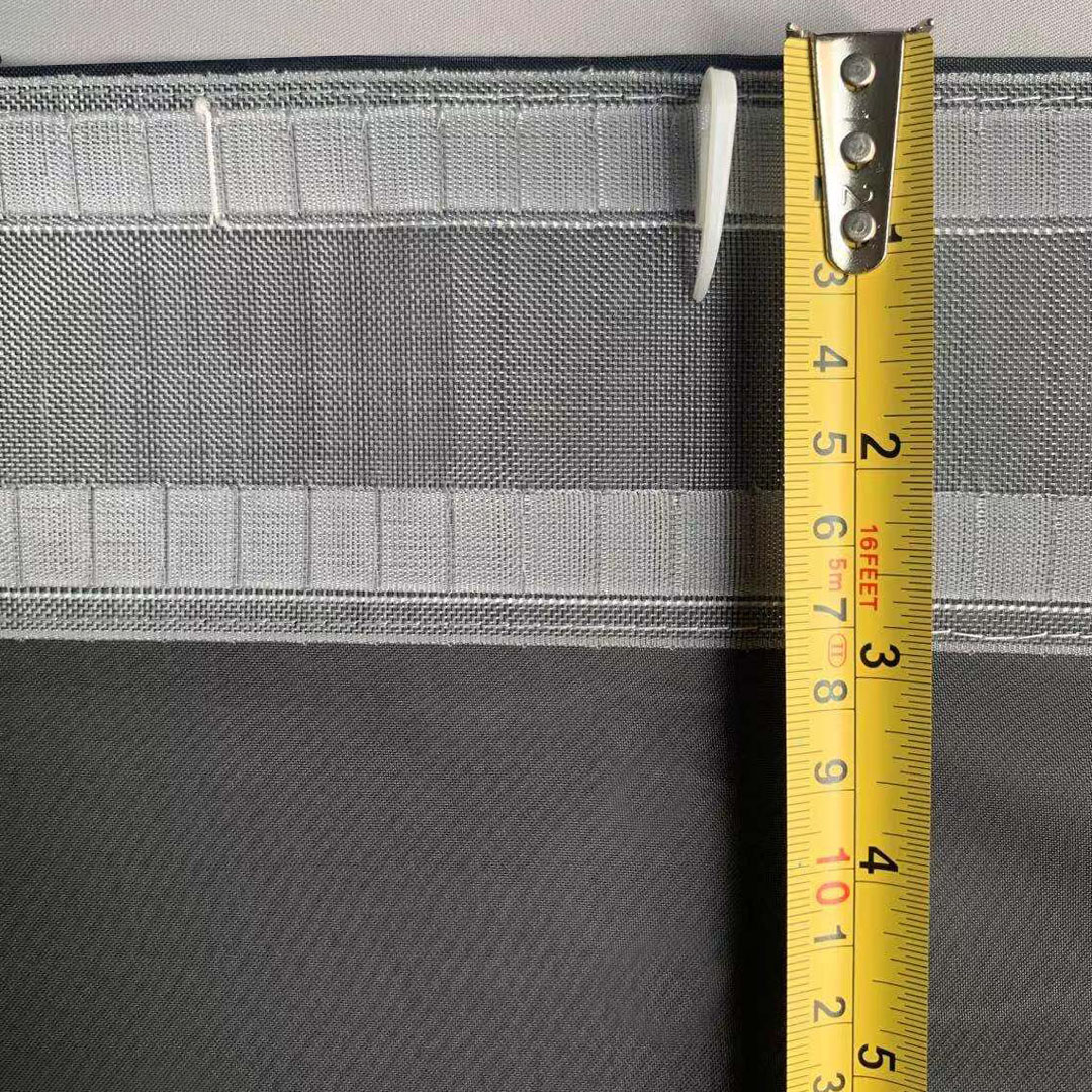 Wave Fold Curtain Tape - Ripple Fold Curtain Tape - Ripple Fold Tape 10 Yards/100 Hooks - Curtain Tape for Hooks - Drapery Tape - Wave Curtain Tape