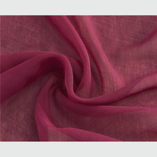 Smarties Burgundy Wine Red Soft Sheer Curtain 3