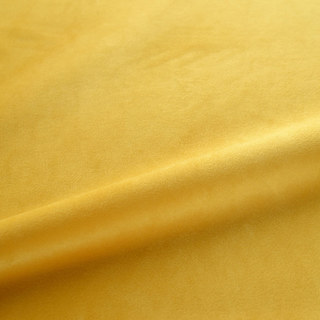 Microfiber Yellow Velvet Curtain Drapes 6