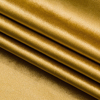 Luminous Luxe Metallic Gold Velvet Curtains 7