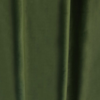 Premium Renaissance Olive Green Velvet Curtain Drapes 6