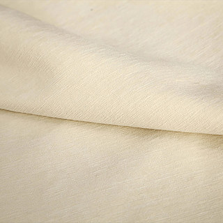 Exquisite Matte Luxury Cream Off White Chenille Curtain Drapes