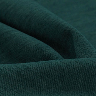 Exquisite Matte Luxury Teal Green Chenille Curtains 6