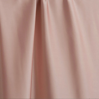 Clair de Lune Coral Dusky Pink Silky Satin Curtain 5