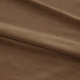 Exquisite Matte Luxury Brown Chenille Curtain 4