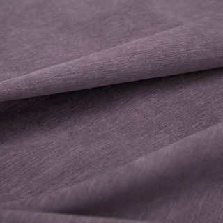 Exquisite Matte Luxury Dusky Purple Lavender Chenille Curtain 4