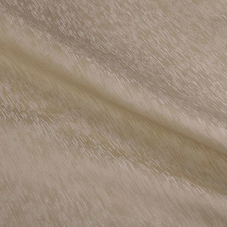 Silk Waterfall Subtle Textured Striped Shimmering Champagne Cream Curtain 4