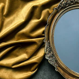 Fine Mustard Yellow Gold Velvet Curtains 4