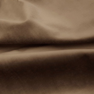 Fine Coffee Brown Matte Velvet Curtains
