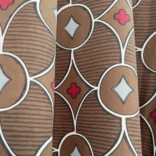 Quatrefoil Delight Geometric Brown Chenille Curtains 6