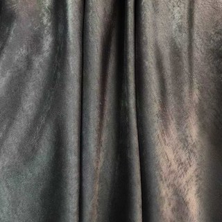 Satiny Touch Textured Dark Gray Sheer Curtain 3